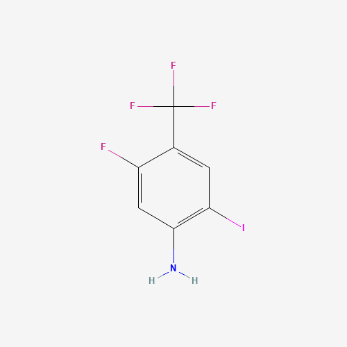 5-Fluoro-2-iodo-4-(trifluoromethyl)aniline