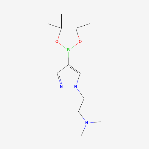 N,N-Dimethyl-2-(4-(4,4,5,5-tetramethyl-1,3,2-dioxaborolan-2-yl)-1H-pyrazol-1-yl)ethanamine