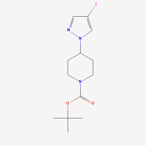 1-Boc-4-(4-Iodo-1H-pyrazol-1-yl)piperidine