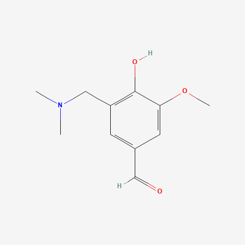 3-((Dimethylamino)methyl)-4-hydroxy-5-methoxybenzaldehyde