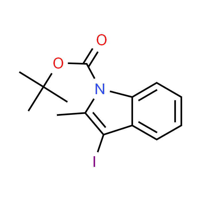 tert-Butyl 3-iodo-2-methyl-1H-indole-1-carboxylate - Achmem
