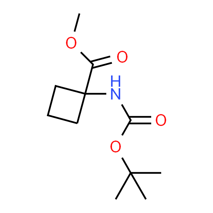 Methyl 1-((tert-butoxycarbonyl)amino)cyclobutanecarboxylate