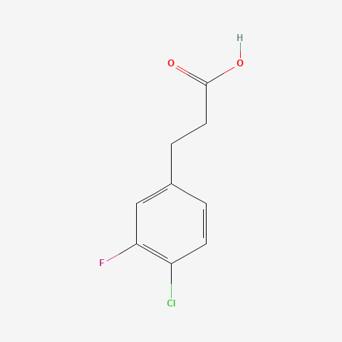 3-(4-Chloro-3-fluorophenyl)propionic acid