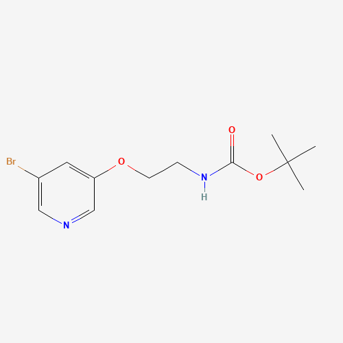 tert-Butyl (2-((5-bromopyridin-3-yl)oxy)ethyl)carbamate