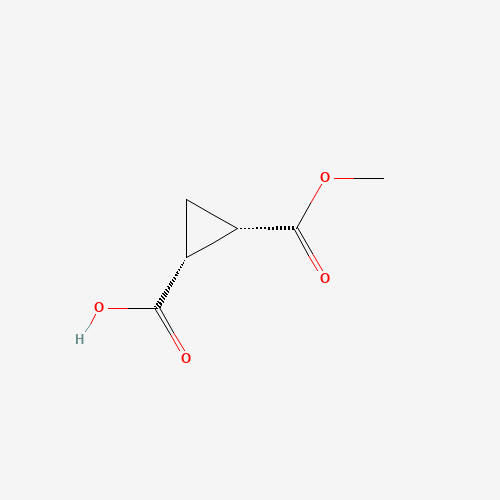 (1R,2S)-2-(Methoxycarbonyl)cyclopropane-1-carboxylic acid