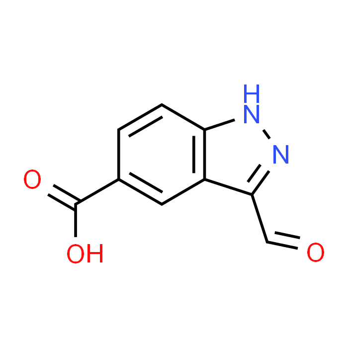 3-Formyl-1H-indazole-5-carboxylic acid