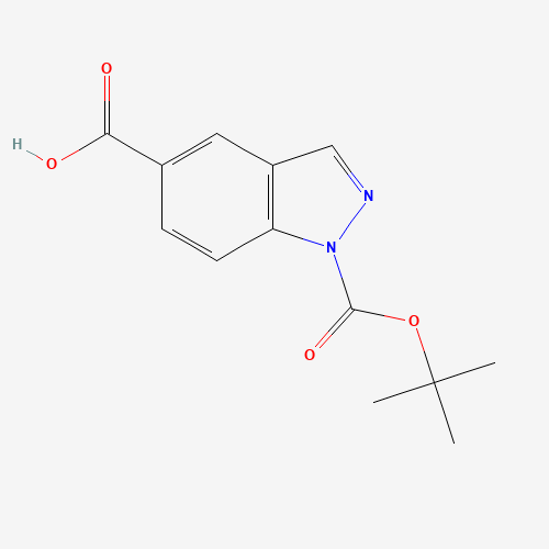 1-(tert-Butoxycarbonyl)-1H-indazole-5-carboxylic acid