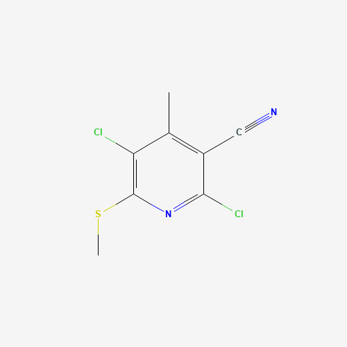 2,5-Dichloro-4-methyl-6-(methylthio)nicotinonitrile