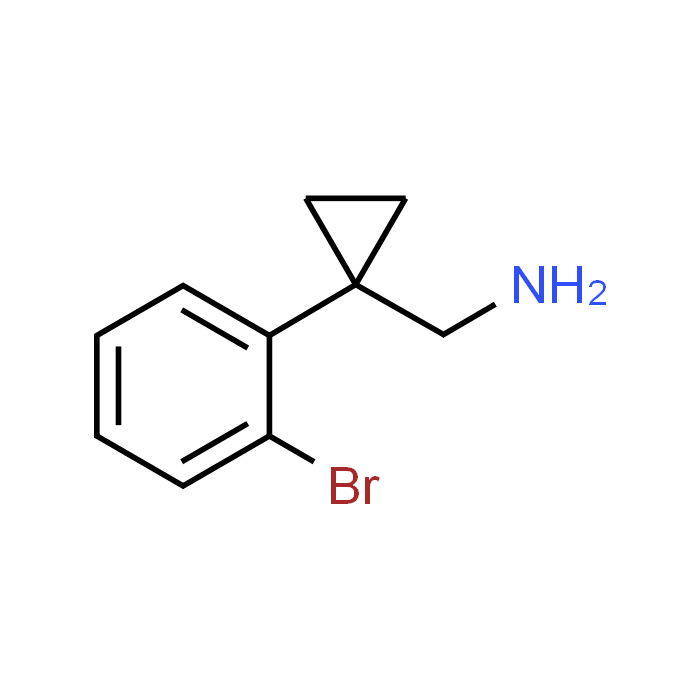 (1-(2-Bromophenyl)cyclopropyl)methanamine