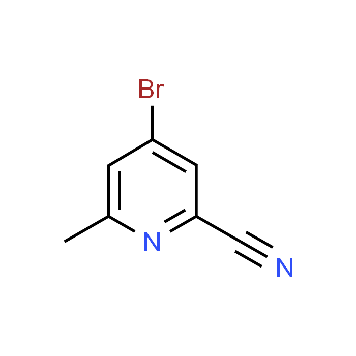 4-Bromo-6-methylpicolinonitrile