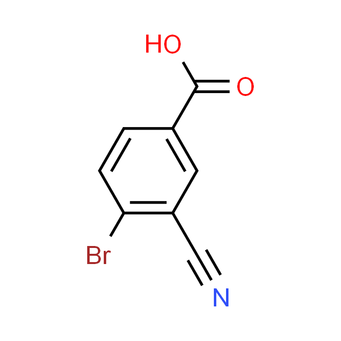 4-Bromo-3-cyanobenzoic acid