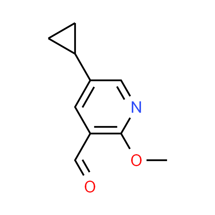 5-Cyclopropyl-2-methoxynicotinaldehyde