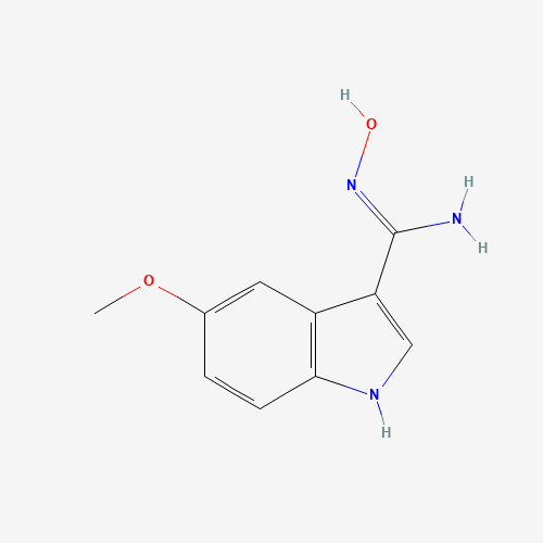 N-Hydroxy-5-methoxy-1H-indole-3-carboximidamide