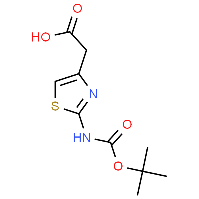 2-(2-((tert-Butoxycarbonyl)amino)thiazol-4-yl)acetic acid