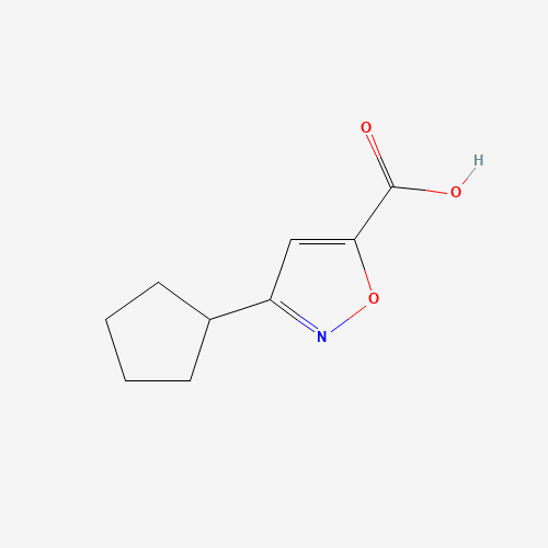 3-Cyclopentylisoxazole-5-carboxylic acid
