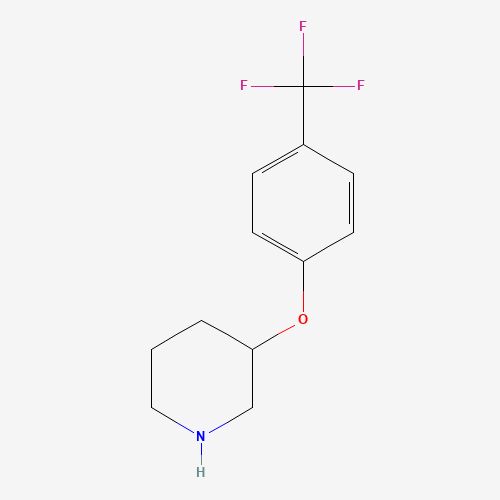 3-(4-(Trifluoromethyl)phenoxy)piperidine