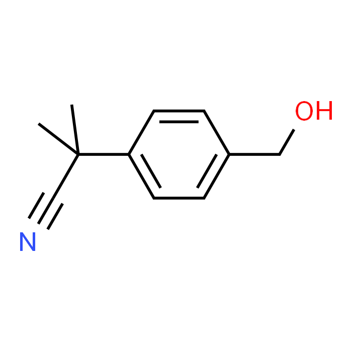 2-(4-(Hydroxymethyl)phenyl)-2-methylpropanenitrile