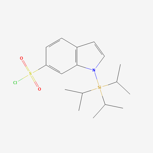 1-(Triisopropylsilyl)-1H-indole-6-sulfonyl chloride