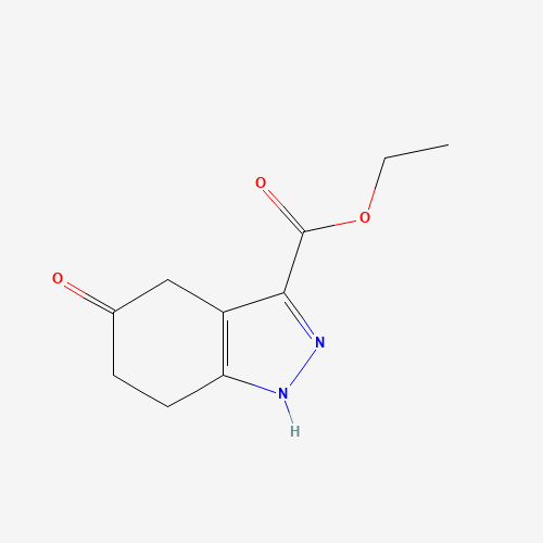 Ethyl 5-oxo-4,5,6,7-tetrahydro-1H-indazole-3-carboxylate