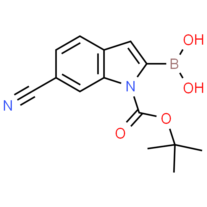 (1-(tert-Butoxycarbonyl)-6-cyano-1H-indol-2-yl)boronic acid