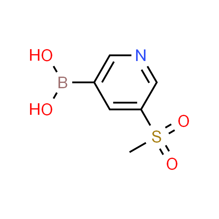 5-(Methylsulphonyl)pyridine-3-boronic acid