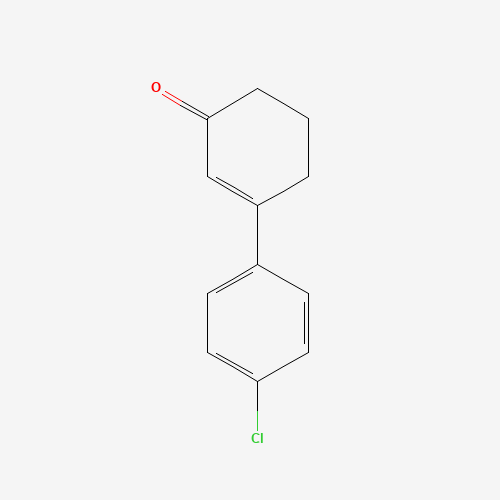 3-(4-Chlorophenyl)cyclohex-2-en-1-one