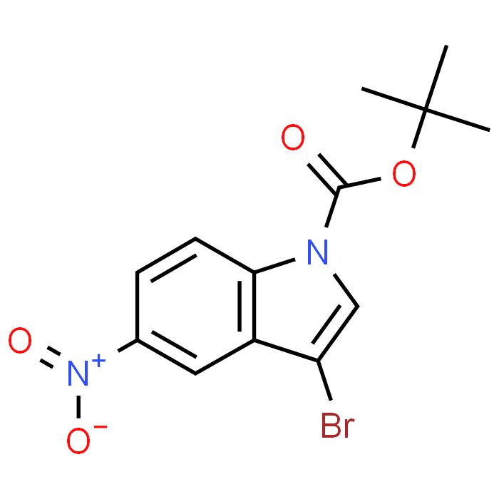 tert-Butyl 3-bromo-5-nitro-1H-indole-1-carboxylate