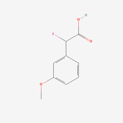 2-Fluoro-2-(3-methoxyphenyl)acetic acid