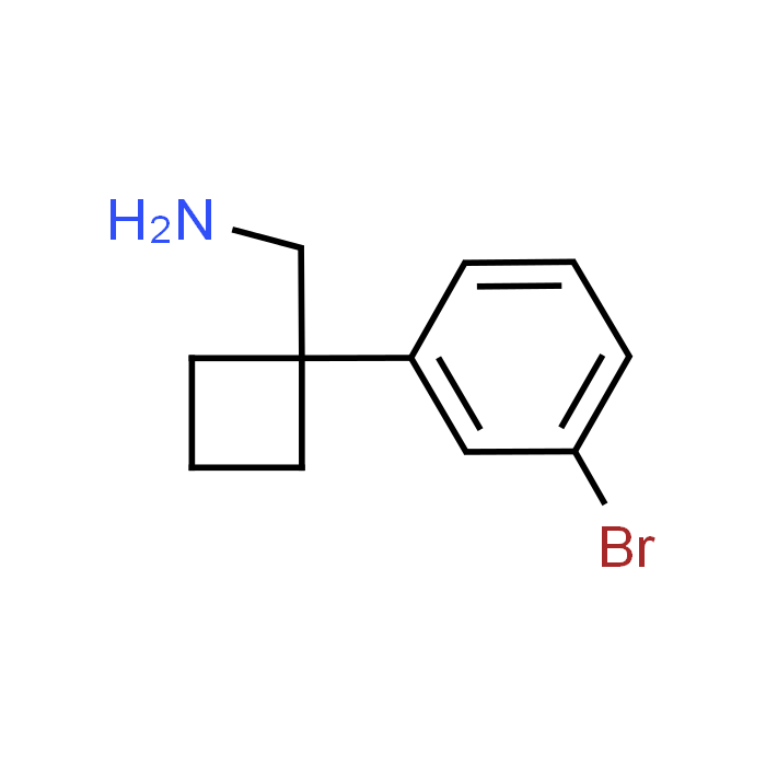 (1-(3-Bromophenyl)cyclobutyl)methanamine