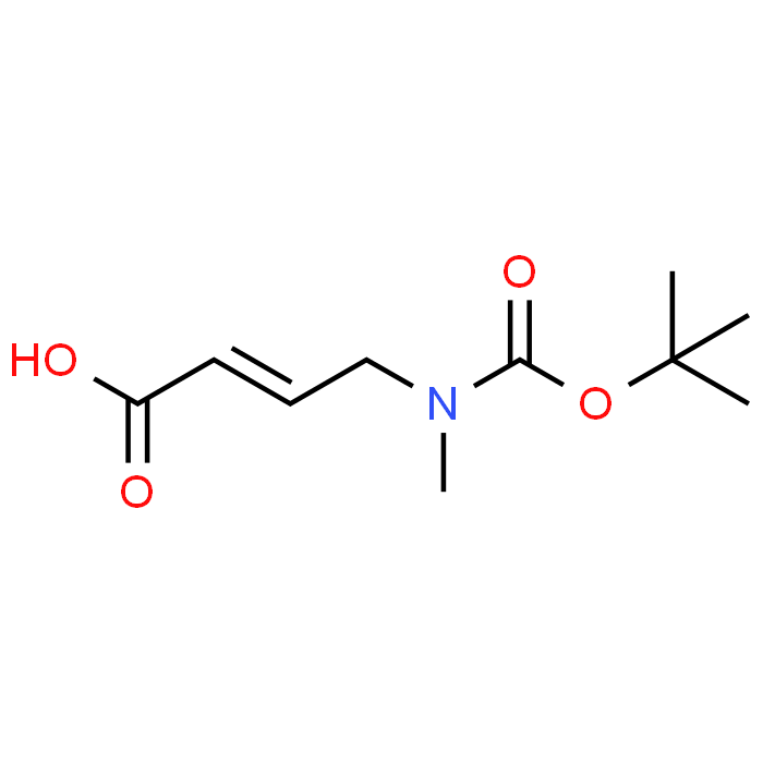 (E)-4-((tert-Butoxycarbonyl)(methyl)amino)but-2-enoic acid