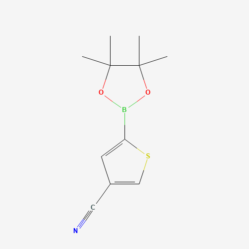 5-(4,4,5,5-Tetramethyl-1,3,2-dioxaborolan-2-yl)thiophene-3-carbonitrile
