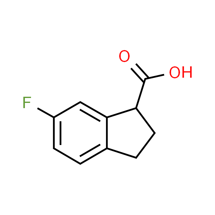 6-Fluoro-2,3-dihydro-1H-indene-1-carboxylic acid