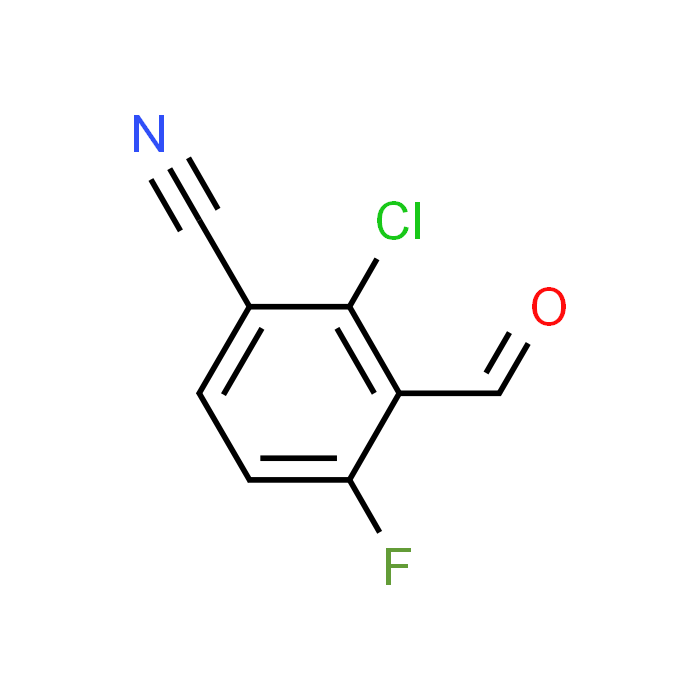 2-Chloro-4-fluoro-3-formylbenzonitrile