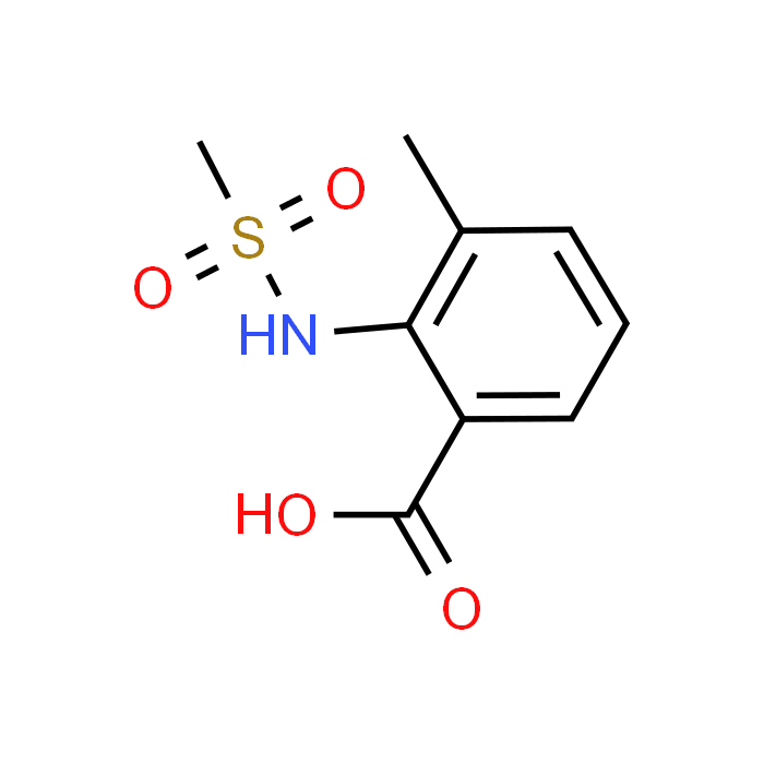 3-Methyl-2-(methylsulfonamido)benzoic acid - Achmem