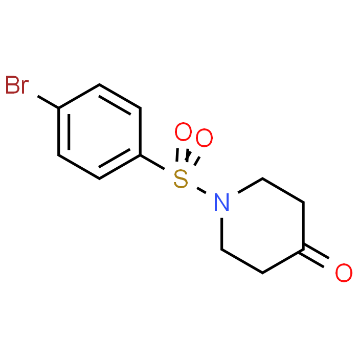 1-((4-Bromophenyl)sulfonyl)piperidin-4-one - Achmem