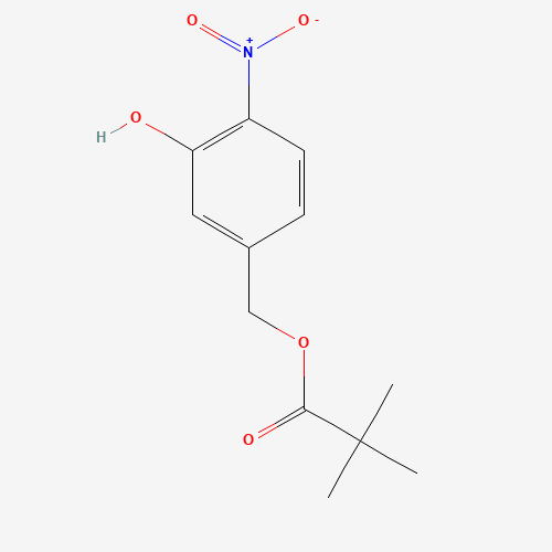 3-Hydroxy-4-nitrobenzyl pivalate