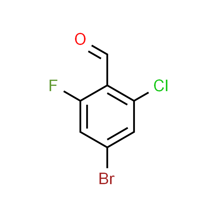 4-Bromo-2-chloro-6-fluorobenzaldehyde