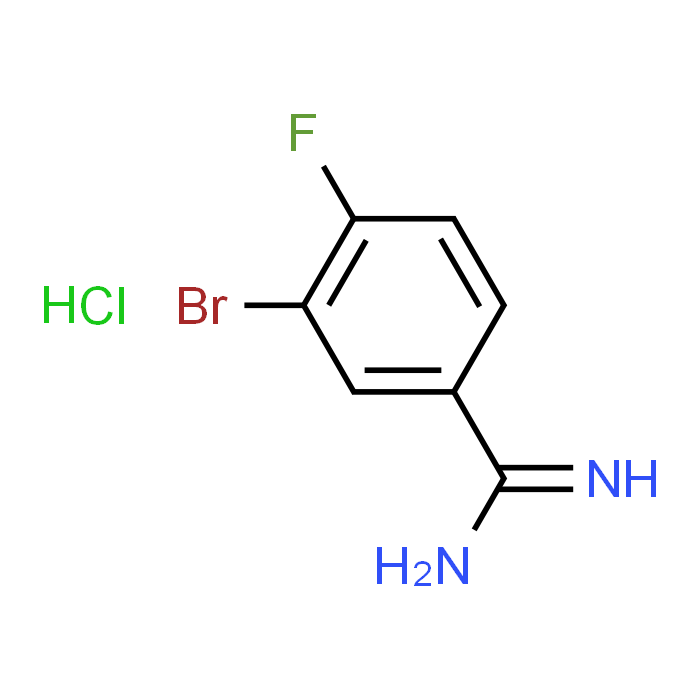 3-Bromo-4-fluorobenzimidamide hydrochloride