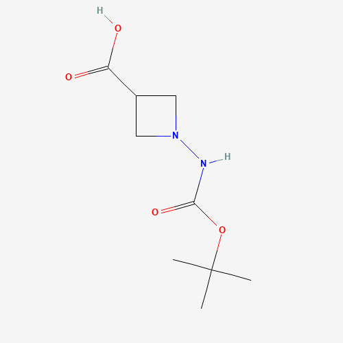 1-((tert-Butoxycarbonyl)amino)azetidine-3-carboxylic acid