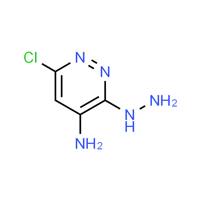 6-Chloro-3-hydrazinylpyridazin-4-amine