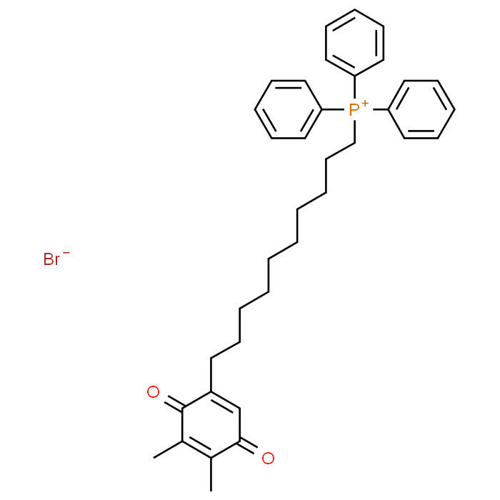 (10-(4,5-Dimethyl-3,6-dioxocyclohexa-1,4-dien-1-yl)decyl)triphenylphosphonium bromide