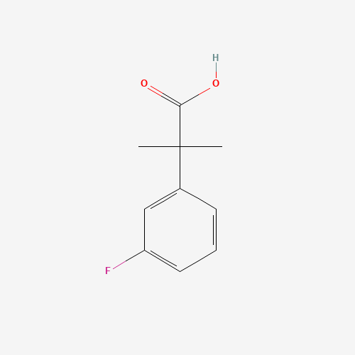 2-(3-Fluorophenyl)-2-methylpropanoic acid