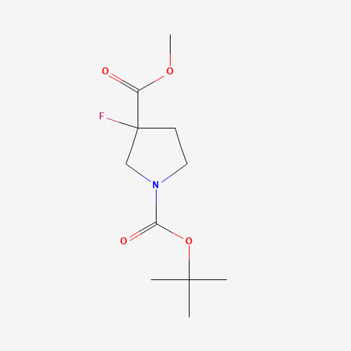 1-tert-Butyl 3-methyl 3-fluoropyrrolidine-1,3-dicarboxylate
