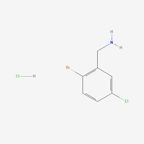 (2-Bromo-5-chlorophenyl)methanamine hydrochloride