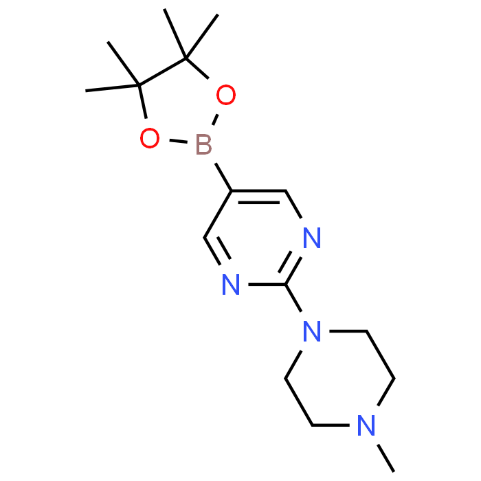 2-(4-Methylpiperazin-1-yl)-5-(4,4,5,5-tetramethyl-1,3,2-dioxaborolan-2-yl)pyrimidine