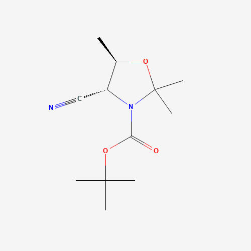tert-Butyl (4R,5R)-4-cyano-2,2,5-trimethyloxazolidine-3-carboxylate