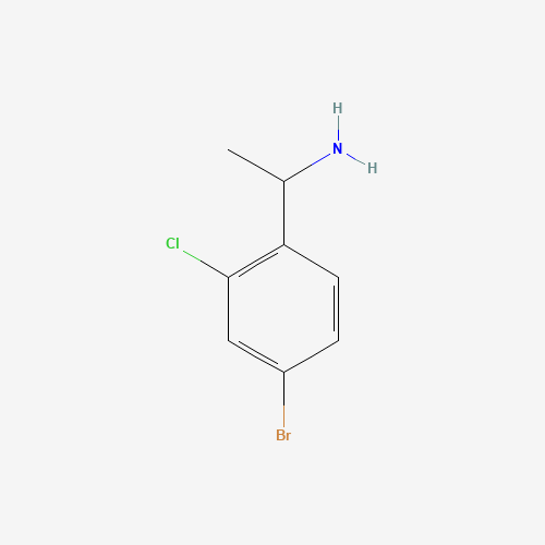 1-(4-Bromo-2-chlorophenyl)ethan-1-amine