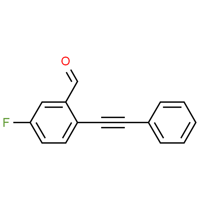 5-Fluoro-2-(phenylethynyl)benzaldehyde