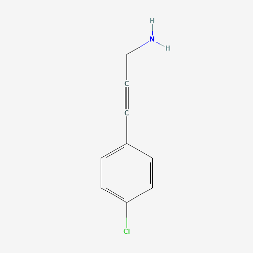3-(4-Chlorophenyl)prop-2-yn-1-amine