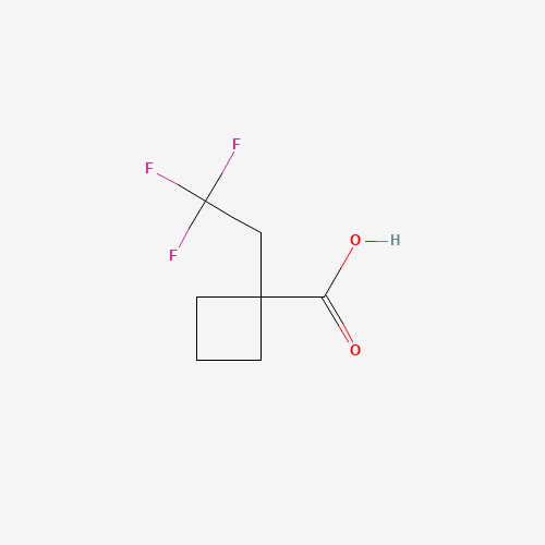 1-(2,2,2-trifluoroethyl)cyclobutane-1-carboxylic acid
